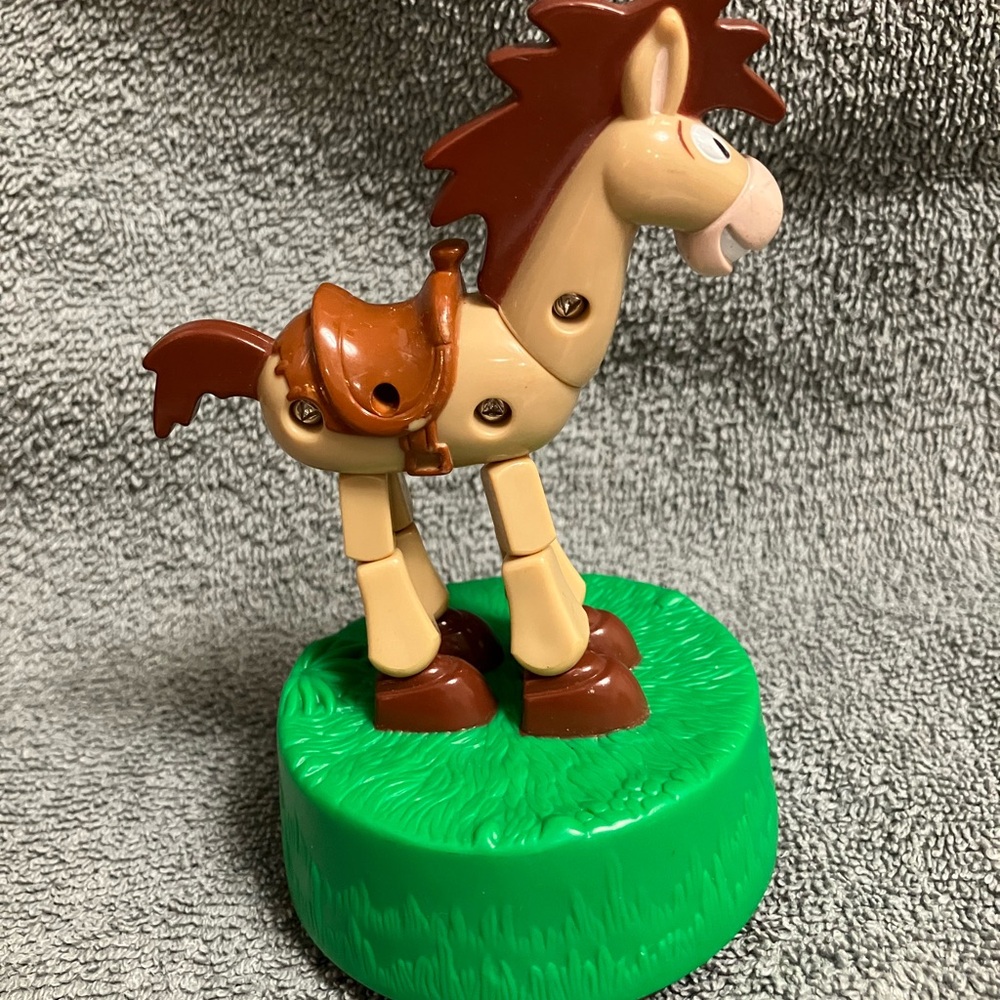 Vintage McDonald’s Disney Pixar Toy Story 2 Bullseye The Horse. 1999